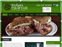 Tablet Screenshot of mcbobs.com